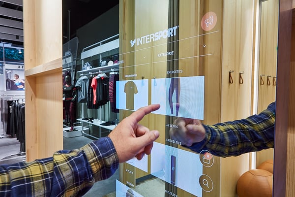 An immersive digital shopping experience