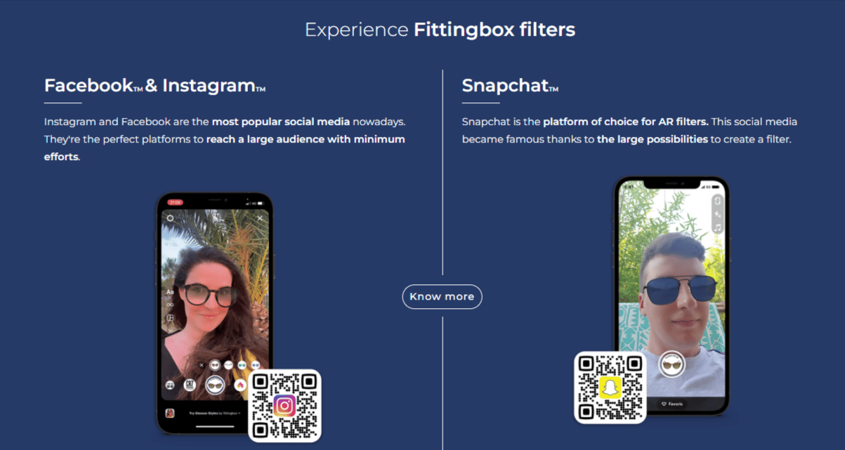 Virtual Try-On Filters for Social Media
