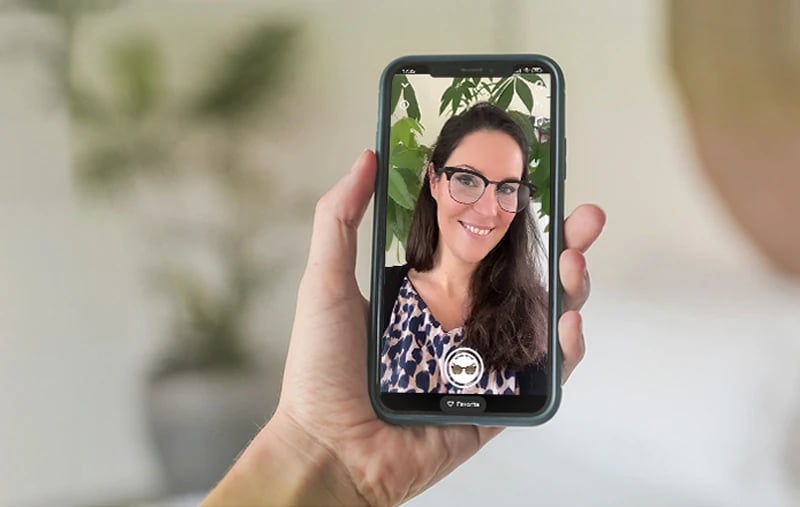 Essayer des lunettes sur Instagram avec les filtres AR