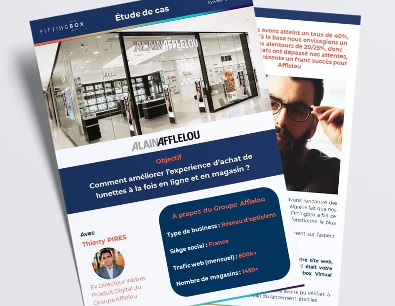 Essayage virtuel de lunettes Magic par Alain Afflelou