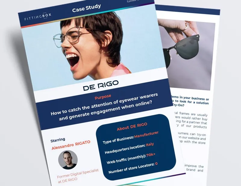 De Rigo generate engagement with virtual try-on