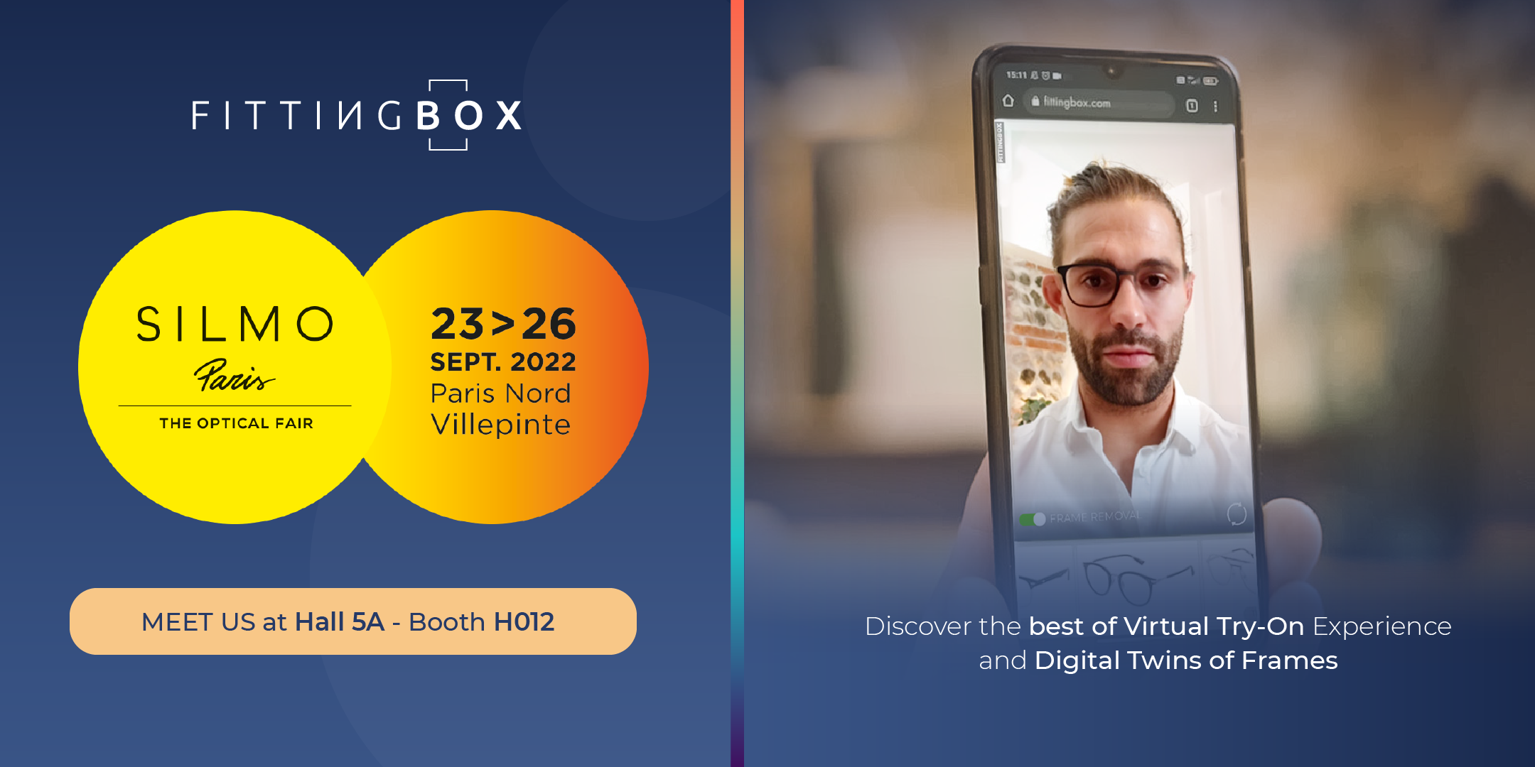 Fittingbox digital eyewear solutions at Silmo