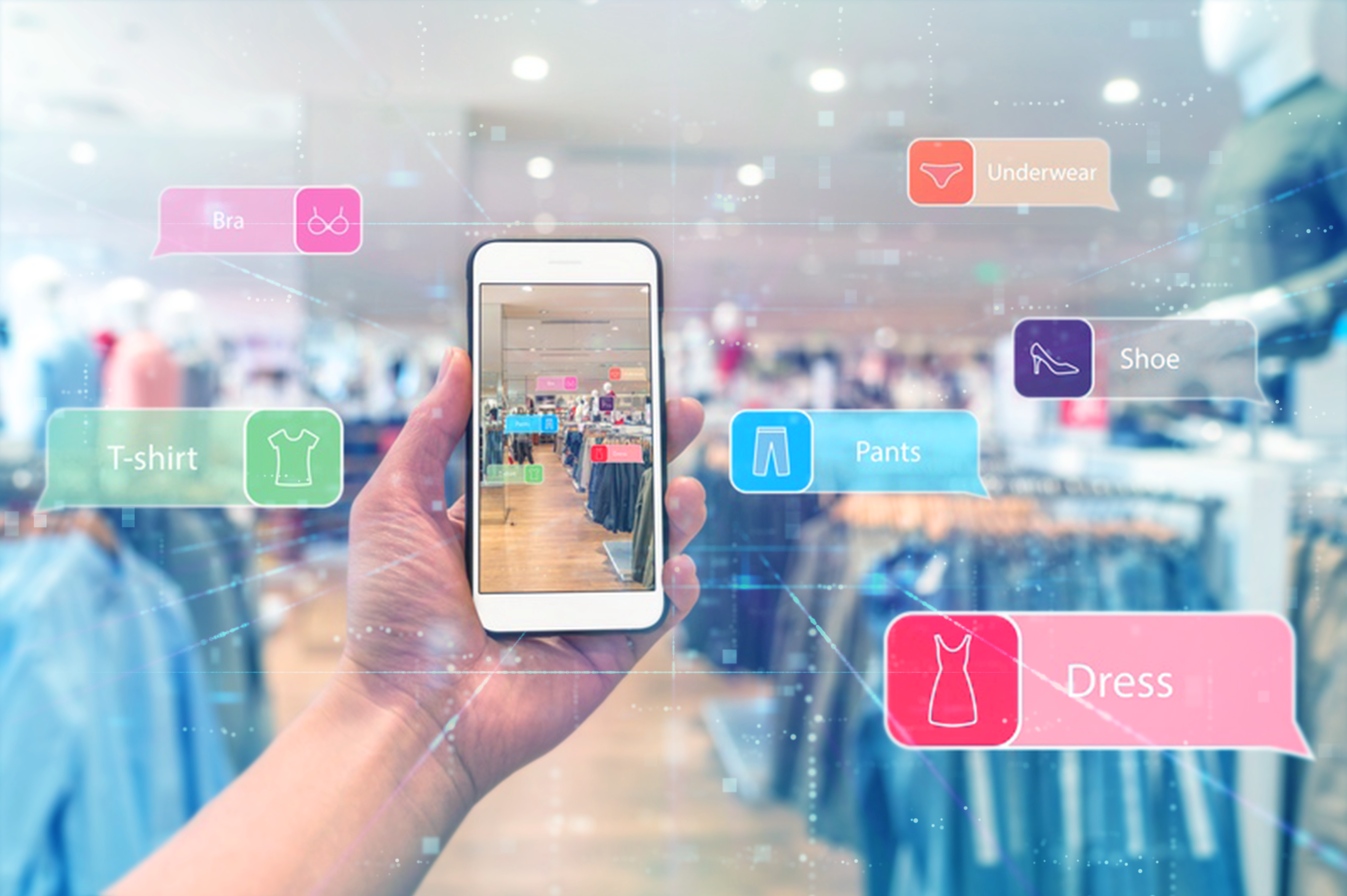 La réalité augmentée dans le parcours d'achat de la mode