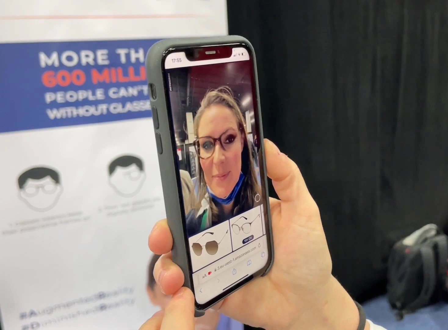  revolucionária solução de ajuste virtual com Frame Removal