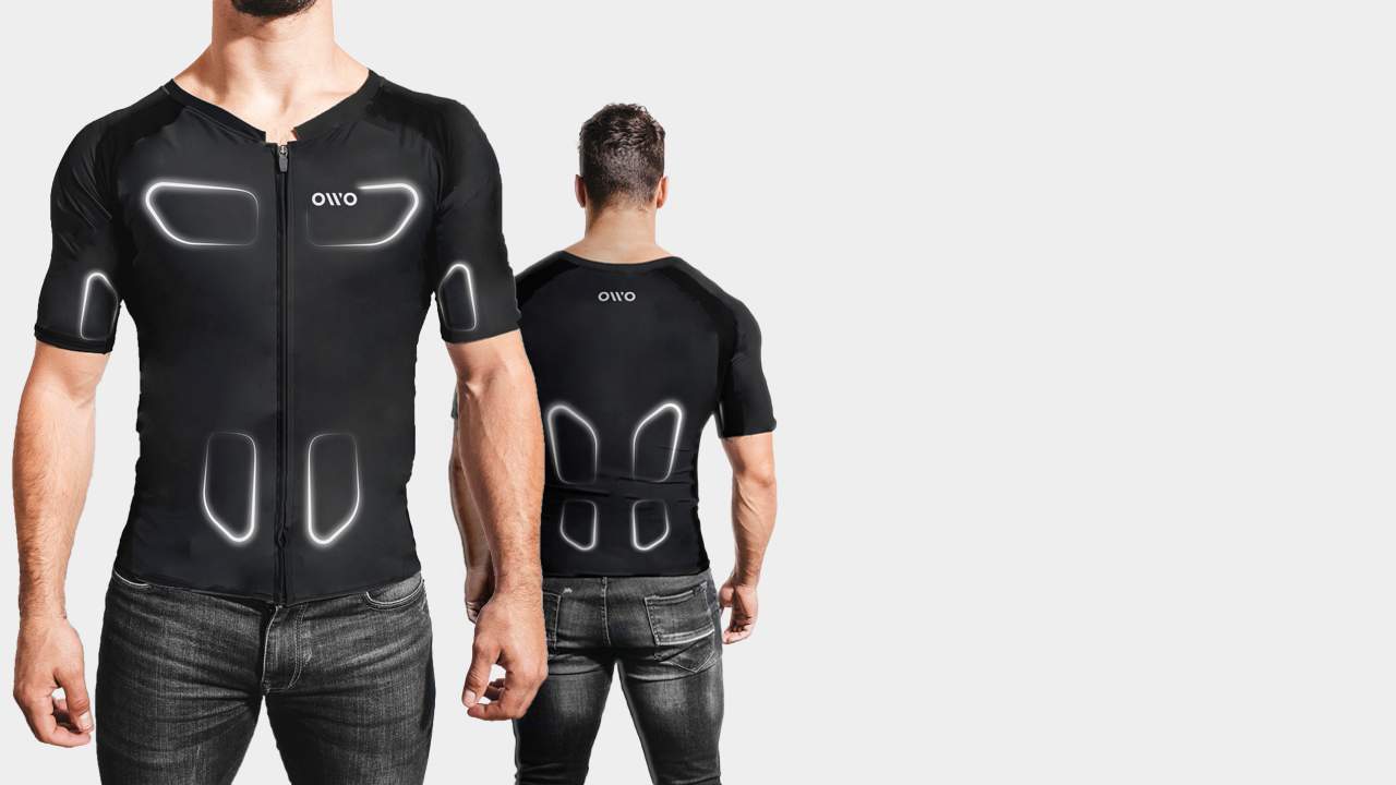 OWO Game vest to feel all sensations in gaming