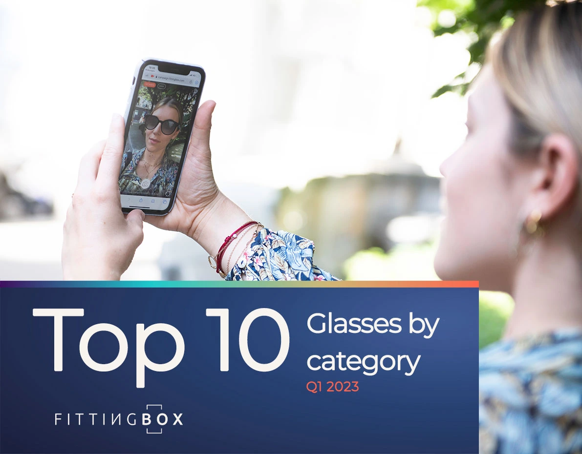 Top 10 glasses by category - Q1 2023