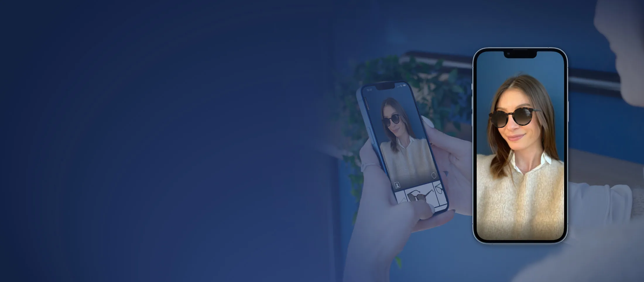 ferramenta de teste virtual de óculos on-line