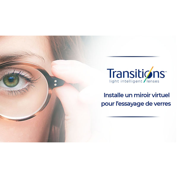 Essayer virtuellement des lunettes avec verres photochromiques