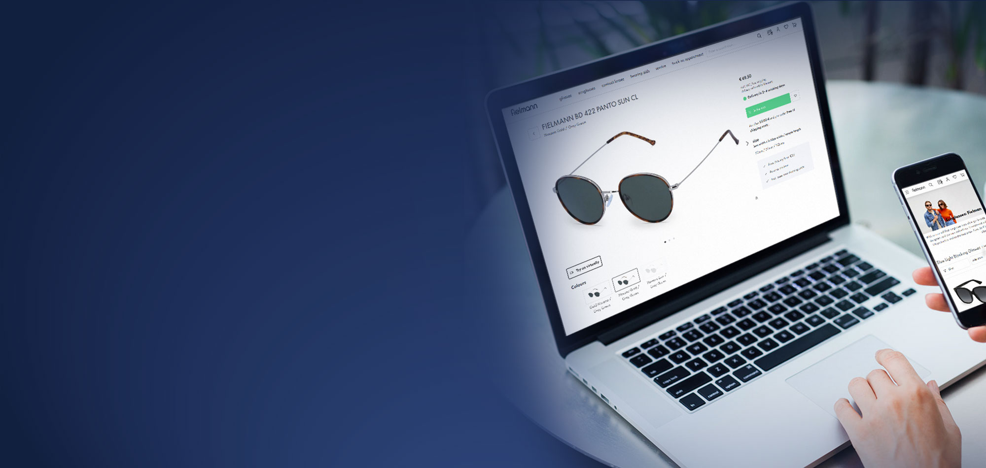 A Fielmann apresenta seu teste virtual para óculos