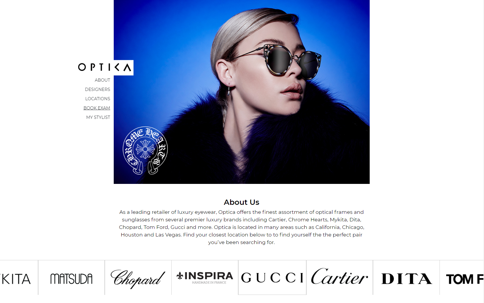 Optica is a design frames specialist