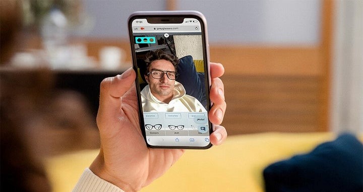Virtual try-on glasses solution for website