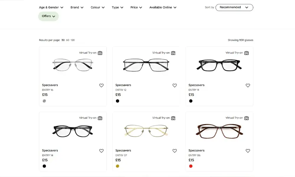 specsavers-virtual-try-on-glasses-catalog