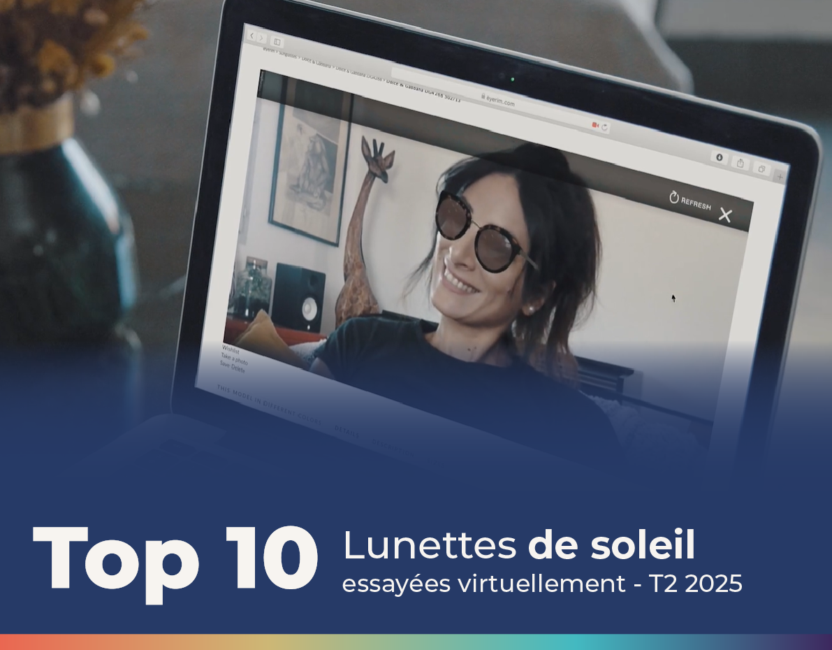 Top 10 lunettes de soleil par catégorie - Q2 2025
