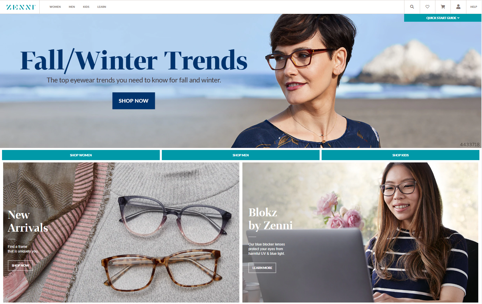 Zenni website for a cheap and wide range of eyewear